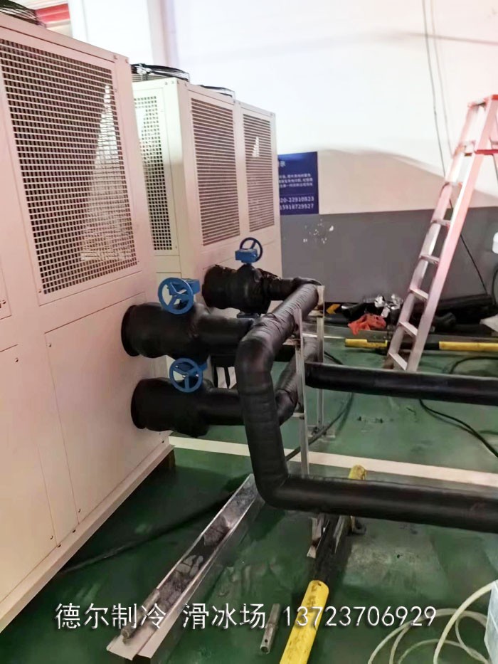 德爾制冷施工的莆田萬達(dá)廣場(chǎng)真冰場(chǎng)